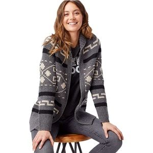 Pendleton, Women's Long Westerley Cardigan - 100% wool
